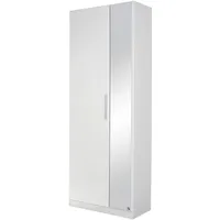 Rauch MINOSA 69 x 197 x 41 cm hochglanz weiß mit Spiegel / weiß