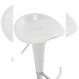 CLP 2er Set Barhocker Saddle weiß