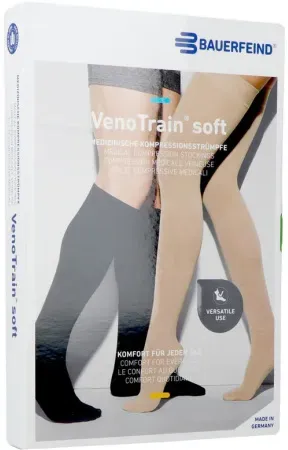 VenoTrain Soft AG C2 Geschlossene Zehe Kurz Karamell S 1 Paar