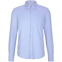 Tom Tailor Hemd Shirt fein strukturiert mit Bio Baumwolle