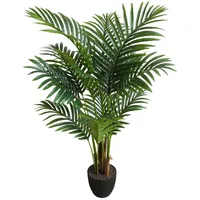 Seidenblumen Roß Hawaiipalme 90cm DA künstliche Zimmerpalme Palmen Kunstpalmen