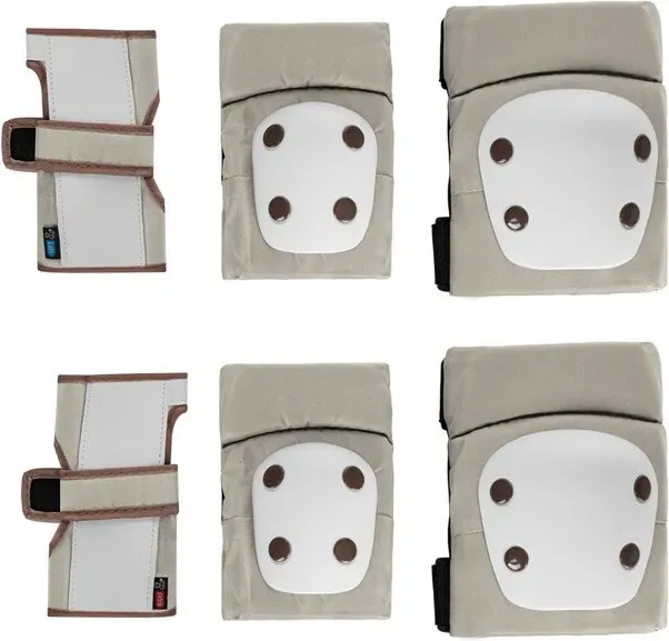 Kikka Boo Schutzset für Knie und Ellbogen Beige
