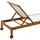 miliboo Naveen Sonnenliege 200 x 60 x 30 cm Weiß