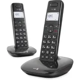 Doro Comfort 1010 Duo DECT Senioren Schnurlos Telefon Black*