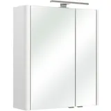 Pelipal Spiegelschrank Weiß Hochglanz 60 cm