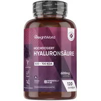 WeightWorld Hyaluron Kapseln 600 mg 120 St.
