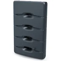 Prosperplast Arves Regenspeicher Aqua Wall 400 L anthrazit
