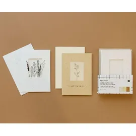 Rico Design Passepartoutkarten mit Recyclingpapier, B6 MIX