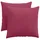 vidaXL Sofakissen 50 x 50 cm Weinrot