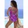 VIVANCE Badeanzug Damen Blau/Pink 38 Cup B