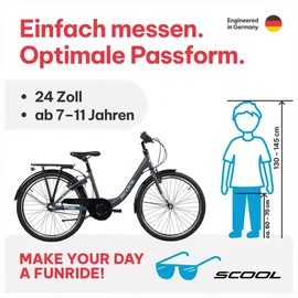S'COOL chiX 24 Zoll RH 35 cm blau