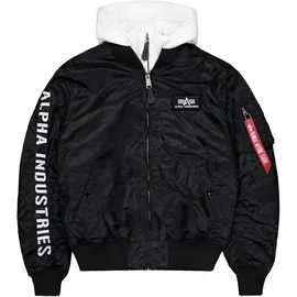 Alpha Industries MA-1 D-Tec SE Jacke Black/White M