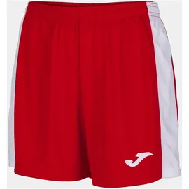 Joma Maxi Shorts Mädchen, rot/weiß Größe 4XS-3XS