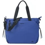 Hedgren SATOSHI Damen Laptop Tote – String Collection Business Tragetasche, wasserabweisend - Bellwether Blue - Einheitsgröße
