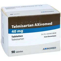 Telmisartan Axiromed 40 mg Tabletten 98 St
