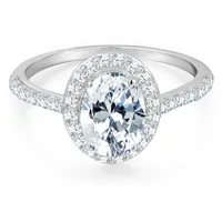 Trilani Ring aus Sterling Silber in Silber mit Zirkonia Ringe Damen