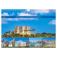 Calvendo Apulien - Traumregion am Stiefelabsatz Italiens (Wandkalender 2026