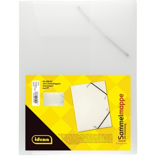 IDENA 10376 - Sammelmappe mit Gummizug DIN A3,