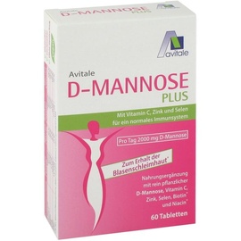 Avitale D-Mannose Plus 2000 mg Tabletten 60 St.
