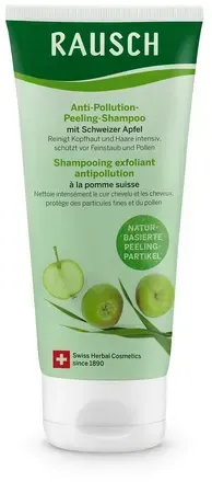 RAUSCH Anti-Pollution-Peeling-Shampoo mit Schweizer Apfel