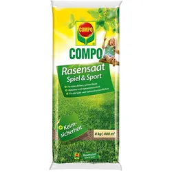 COMPO Rasensamen Spiel und Sport 8 kg für 400 m2