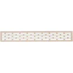 Lüftungsgitter für Kühlschrank - Buche