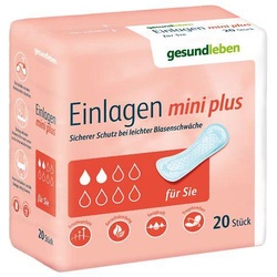Gesund Leben Einlagen Mini Plus 20 ST