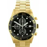 Emporio Armani Herren Armbanduhr AR5857 Gold Mens Chronograph Watch Edelstahl