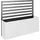 Biohort Rankgitter DaVinci 201 x 91 cm Dunkelgrau-Metallic