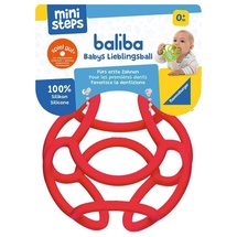 Ravensburger 04148 - ministeps® baliba Babys Lieblingsball, Greifling, Zahnhilfe, rot