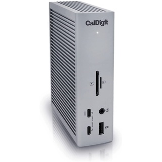 TS4 (0,8 m) – Thunderbolt Station 4 – 18 Anschlüsse, 98 W Laden, 3 x Thunderbolt 4 (40 Gbit/s), 3 x USB-C (10 Gbit/s), 5 x USB-A (10 Gbit/s), DisplayPort 1.4, 2,5 GbE, SD und microSD UHS-II.