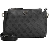 GUESS Noelle II Tri Comp Crossbody Bag Coal Logo : L