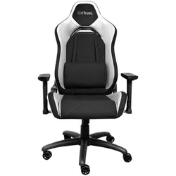 Trust Gaming GXT714W Ruya Gaming Stuhl Komfortabel, vollständig einstellbarer Gaming-Stuhl, hergestellt aus recycelten Materialien, weiß