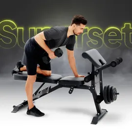 Zipro Superset Hantelbank Schwarz