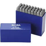 Elora Schlagbuchstaben-Satz, 27-teilig, 400B-7 mm,