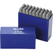 Elora Schlagbuchstaben-Satz, 27-teilig, 400B-7 mm,