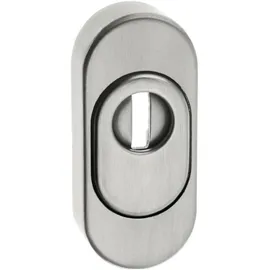 Edi Schlüsselrosette oval Silber