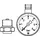 TECE TECEfloor Manometer mit Montageventil