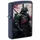Zippo Sturmfeuerzeug - Samurai Warrior, Navy Matte, Color Image - Nachfüllbar - Wiederverwendbar - Windfestes Design - Geschenkbox - Made in USA