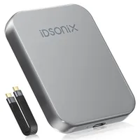 iDsonix Externe SSD 2TB, USB 3.2 Gen 2x2, bis zu 2000 MB/s, Portable SSD mit USB C Kabel und Magnetisch, 4K Prore HDR, externes Solid State Drives für USB C Smartphone/Laptop/Tablets/Gaming Konsole