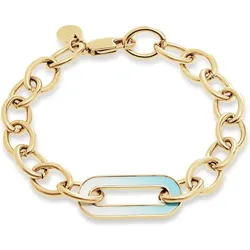 GMK Collection Armband Edelstahl, Emaille One Size Damen 