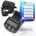 Technoline BC 700 Akku-Ladegerät schwarz mit 4x Standard HR-4UTG und AkkuBox AAA Micro
