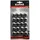 Eufab Radschraubenkappen 19 mm Chrom Metall
