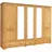 Kleiderschrank Hugo 245 x 190 x 58 cm Beige