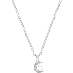 Prinzessin Lillifee 2035335 Halskette mit Mond und Stern als Anhänger