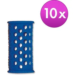 Efalock Original-Griffig-Kurzhaarwickler Blau, Ø 20 mm, Pro Packung 10 Stück