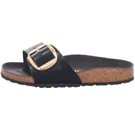 Birkenstock Madrid Big Buckle High Shine Black