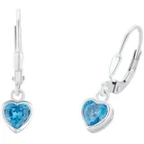 Prinzessin Lillifee Lillifee Ohrhänger 2036431 Herz, Silber 925 Zirkonia synth.,