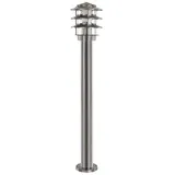 Grafner Wegeleuchte Edelstahl 80,0 cm ohne Leuchtmittel silber