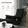 Homcom Massagesessel mit Fußhocker elektrisch 95 x 88 x 78 cm Schwarz